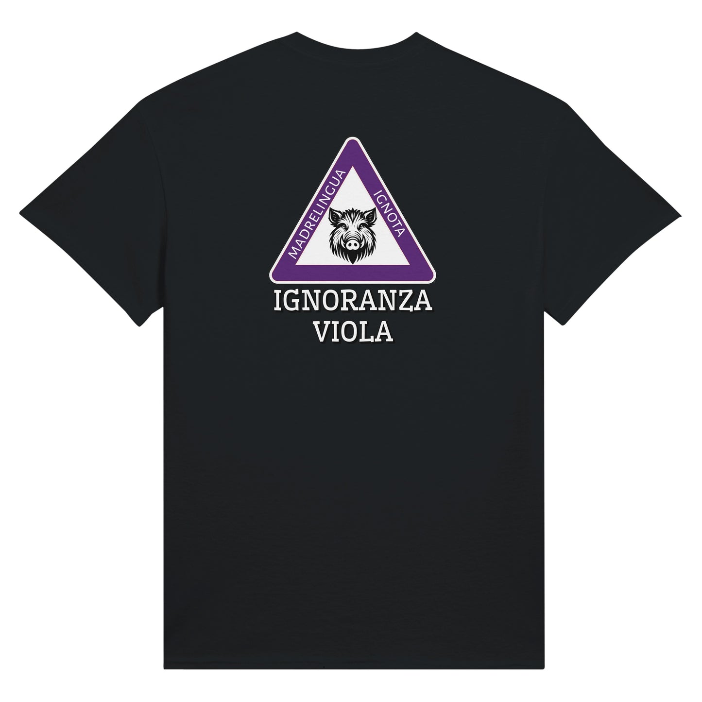 TSHIRT IGNORANZA Viola