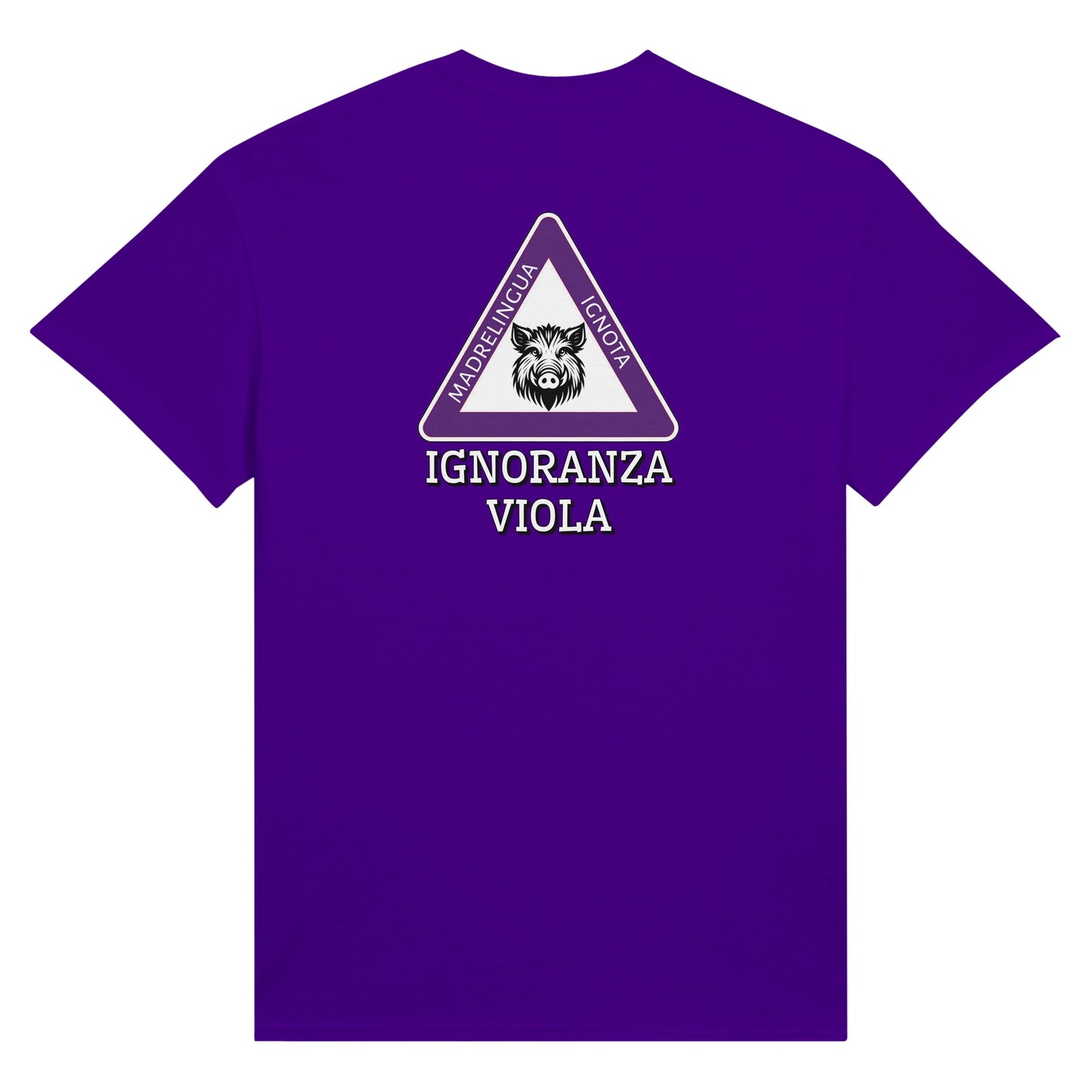 TSHIRT IGNORANZA Viola