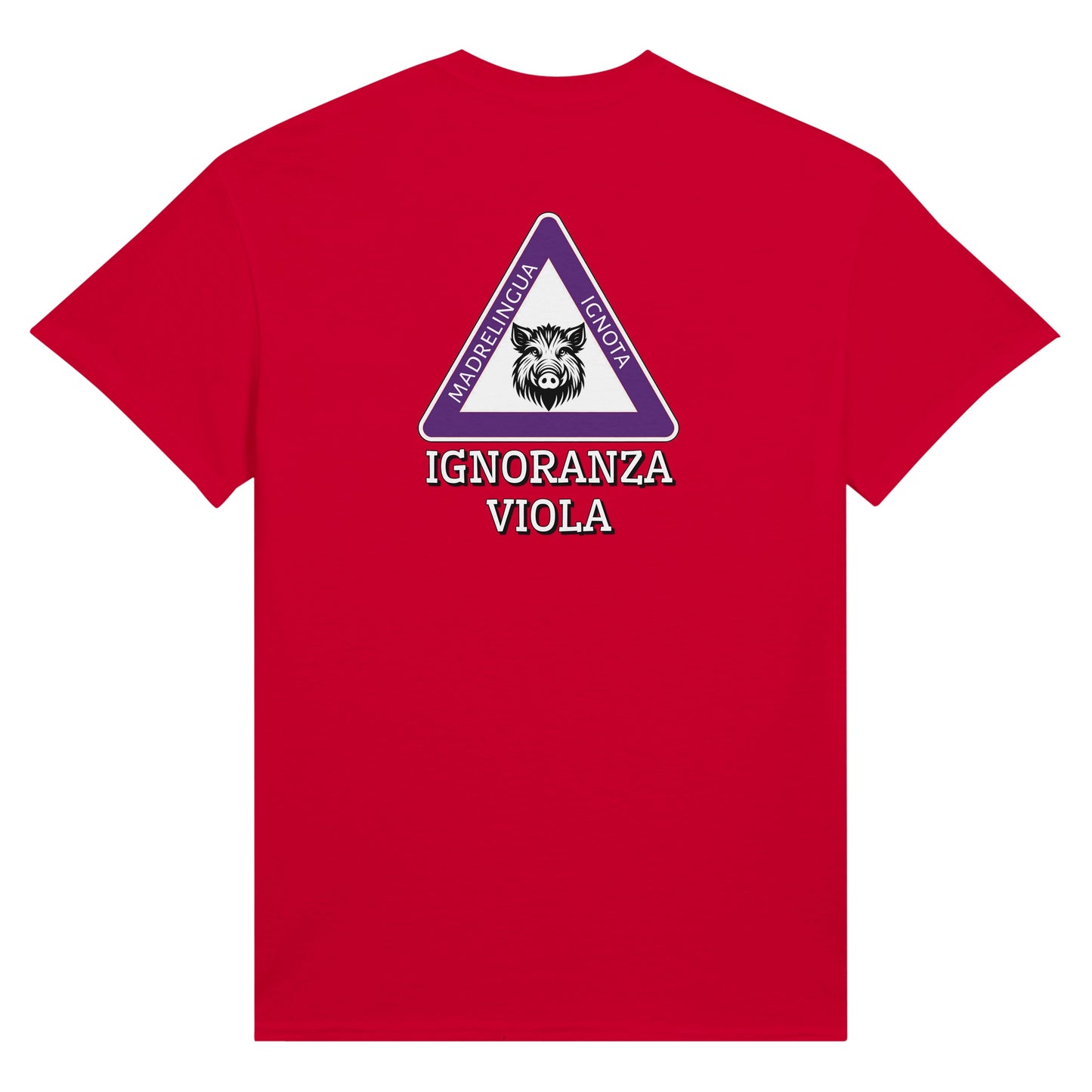 TSHIRT IGNORANZA Viola