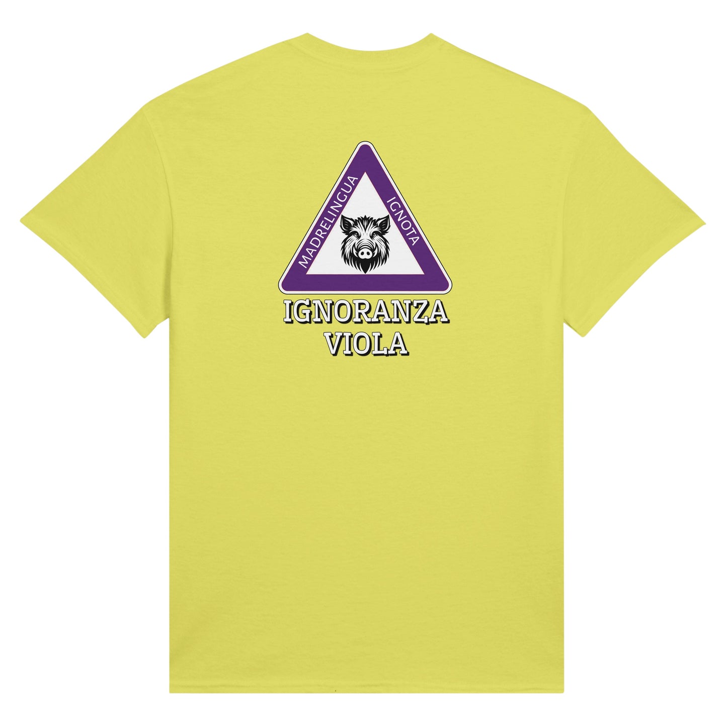 TSHIRT IGNORANZA Viola